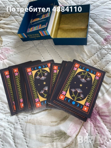 оракулни карти „The Bibliophile Oracle Deck“ (Lindsey Smith, Alexandra Franzen), снимка 3 - Чуждоезична литература - 55275469