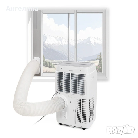 Мобилен климатик Muhler MPAC12-CH-WIFI, 12000BTU, охл. и отопл., WIFI, снимка 8 - Климатици - 54628869
