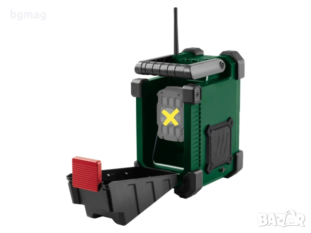 Parkside PBR F10 A1 строително радио с FM, Bluetooth USB Flash players-захранва се с 12V,20V,220V, снимка 3 - Радиокасетофони, транзистори - 54276444