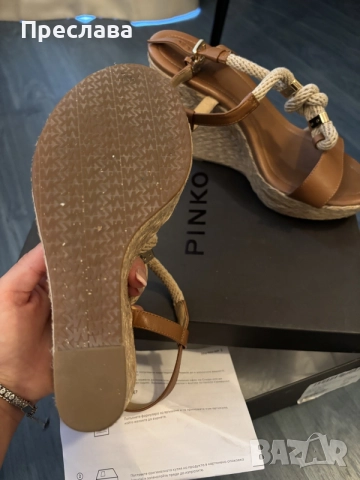 Michael Kors сандали на платформа – №38, снимка 3 - Сандали - 55184162