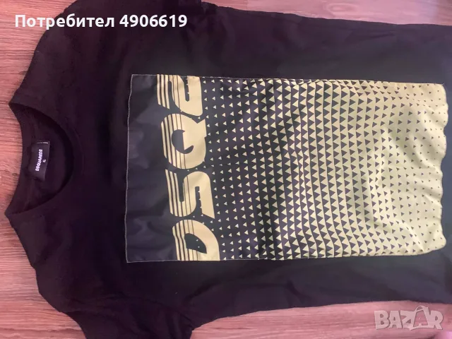 Ефектна мъжка тениска Dsquared2 DSQ2 (Размер XL) – КАТО НОВА!, снимка 6 - Тениски - 55542288