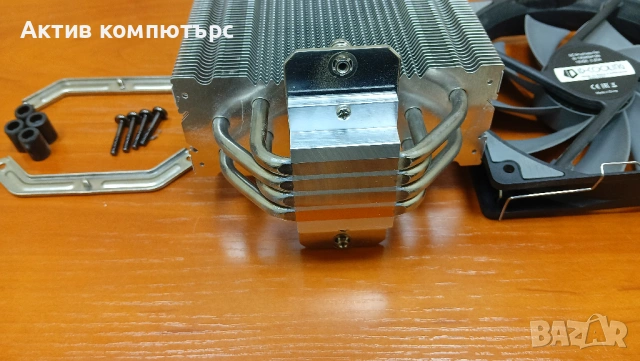 Охладител ID-COOLING 4-pin за процесор CPU AM4/AM5, снимка 3 - Други - 54426478