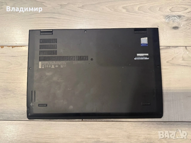 Lenovo ThinkPad X1-i7 8550u/16гб/500гб м.2 nvme/подсветка, снимка 10 - Лаптопи за работа - 53958265