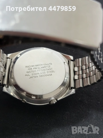 Часовник Ricoh quartz, снимка 5 - Мъжки - 54267321