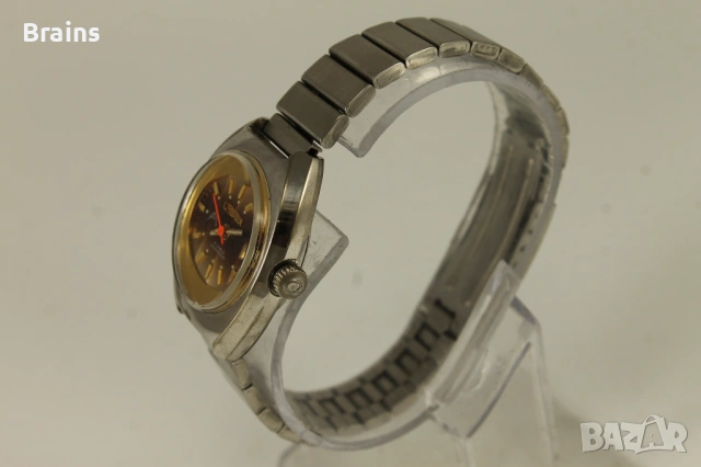 Дамски Часовник CORNAVIN Pentaflex Оригинална Верижка 1960's, снимка 5 - Дамски - 54319189