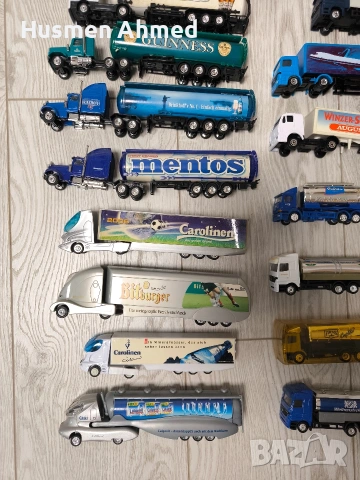 Scania 1:87 Mercedes камиони умалени мащаб 1:87, снимка 4 - Колекции - 53959342