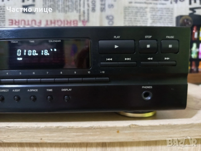 СД-Плейър"DENON"DCD-615, снимка 2 - Ресийвъри, усилватели, смесителни пултове - 54668976