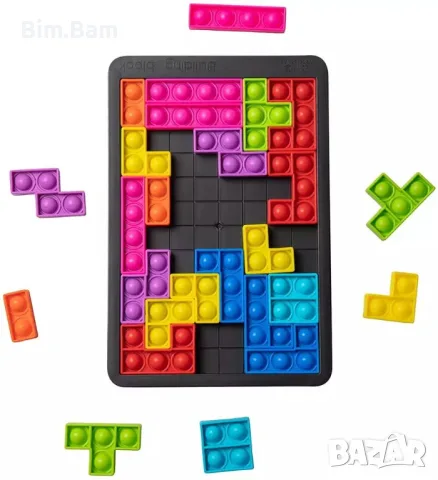Забавна игра със строителни блокчета / Block Building Game / Play Create - 27 части , снимка 3 - Образователни игри - 55432485