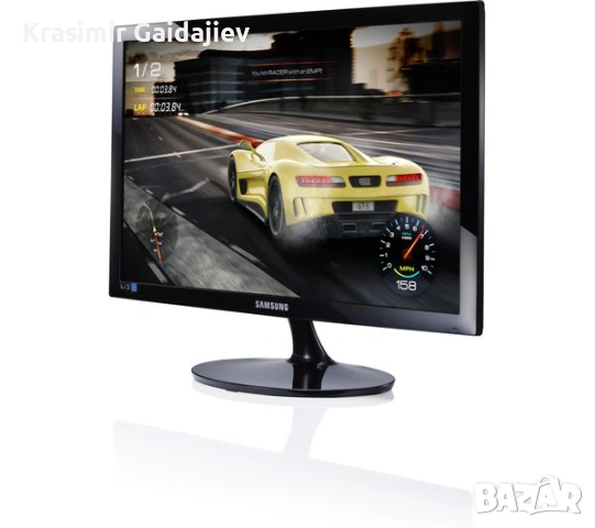 Samsung S24D330H 61 см (24") 1920 x 1080 пиксела Full HD LED Черен