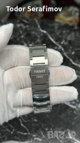 Мъжки часовник Tissot PRX Powermatic 80 Blue Dial Steel, снимка 4 - Мъжки - 55272766