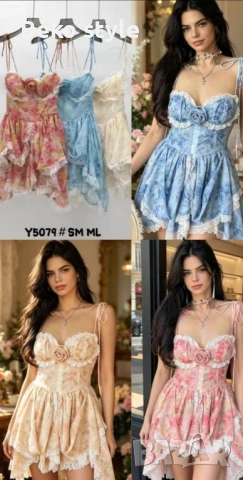 🎀Уникална Кукленска Рокля, снимка 2 - Рокли - 54688603