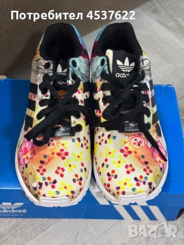 Adidas Zx Flux -  чисто нови 37 1/3, снимка 2 - Маратонки - 54256180