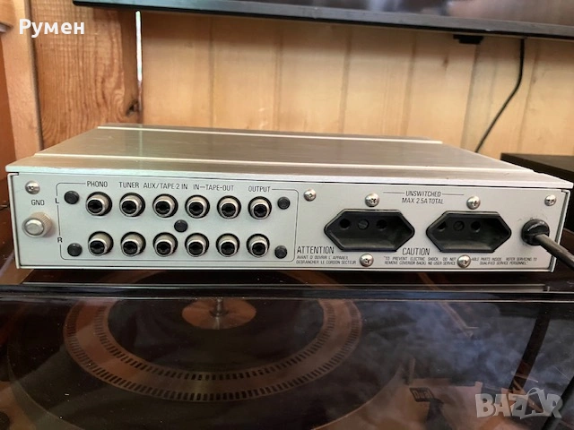 Philips preamp, снимка 2 - Ресийвъри, усилватели, смесителни пултове - 54866615