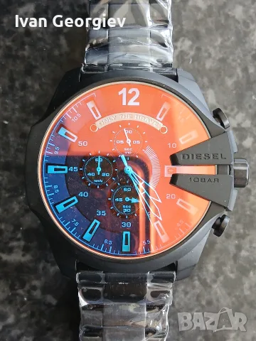 Нов часовник DIESEL mega chief 4318. Имам и други обяви с нови часовници, снимка 4 - Мъжки - 55648024
