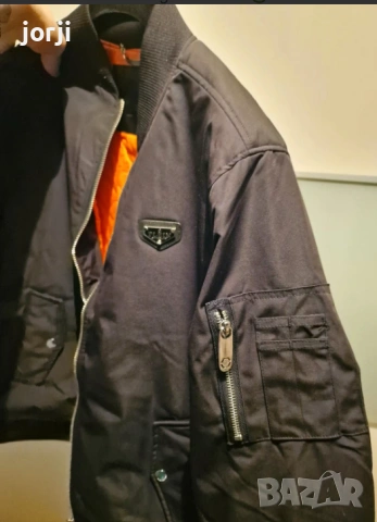 Оригинално PHILIPP PLEIN Between-Season Jacket, снимка 6 - Якета - 54776179