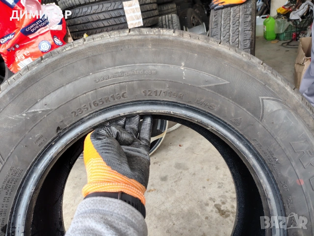 2бр.всесезонни гуми RADAR 235 65 16C DOT24 цена за брой, снимка 5 - Гуми и джанти - 54057134