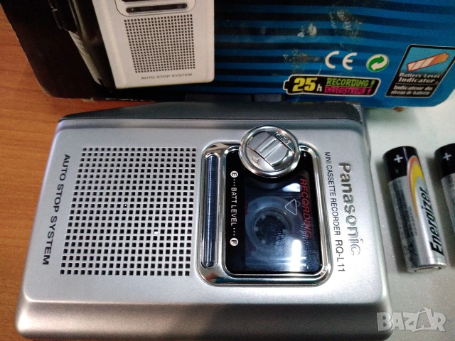 Записващ уокмен Panasonic RQ-11, снимка 2 - Радиокасетофони, транзистори - 54877857