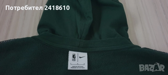 Nike NBA Boston Celtics Hoodie Mens Size / L  ОРИГИНАЛ! Мъжки Суичър !, снимка 2 - Суичъри - 54621922