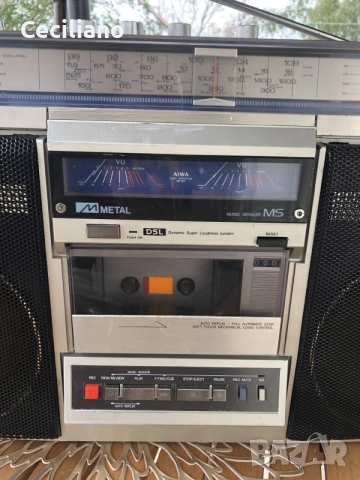 Радиокасетофон AIWA CS 660K , снимка 3 - Радиокасетофони, транзистори - 55401727
