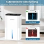 Влагоуловител 2800ml с таймер, размразяване и LED, снимка 6