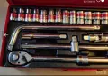 NEILSEN TOOLS гедоре /гидория 1/2 26части качествени вложки камъни комплект метална кутия, снимка 2