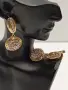 Златни обеци с брилианти , снимка 4