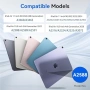 Нов Магнитен калъф с клавиатура за iPad Air 11 M4 M3 M2 UK Bluetooth кейс таблет, снимка 2