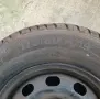 2 бр. Гуми с железни джанти 5х100 R14 80 175 VW Golf 4 Bora Skoda Seat, снимка 2