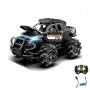 Много яка метална offroad кола Police с радиоуправление, снимка 2