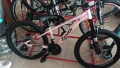 Велосипед със скорости alloy 24" Zenith - pink , снимка 5