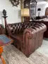 Chesterfield/Честърфийлд Луксозна кожена гарнитура (3+1+1) – класика с характер и стил, снимка 7