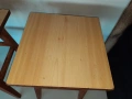 Дървени табуретки с четири крака, снимка 5