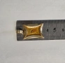 Златна висулка(Дева Мария) 2.14гр., снимка 3