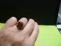 Оригинален руски пръстен с кехлибар, снимка 3