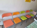 Пет сгъваеми стола ,отлично състояние ,цена 13евро/брой стол, снимка 1