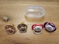 Бебешки залъгалки 6-18м BIBS и Philips avent, снимка 1