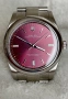 Rolex Oyster Perpetual 39mm Red Grape – бордо/пурпурен, снимка 6
