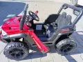 TEXAS акумулаторен джип FAST UTV червен, снимка 8