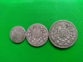 Български сребърни монети от 1891 г., снимка 1