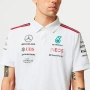 Mercedes-AMG PETRONAS 2024 Mens Team Polo - White, снимка 8