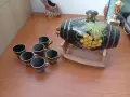 Керамичен сервиз за ракия, снимка 1
