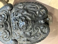 Стар бароков "мангал" / "кофа" за въглища. №8080, снимка 6