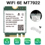 Продавам Mediatek MT7922 WiFi 6E Network Card 2400Mbps, снимка 2