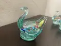 Ръчно изработени стъклени фигурки Лебед, снимка 1