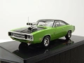 Dodge Charger R/T 1970 - мащаб 1:43 на ixo models моделът е нов в PVC дисплей-кейс, снимка 1