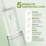 Govee/OOZZ Travel Water Flosser — преносим зъбен душ система за зъби с 6 накрайника и IPX8, снимка 6