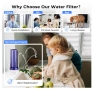Филтър за вода iSpring CKC1C, система за филтриране на питейна вода за плот, с блок патрон Carbon FC, снимка 6