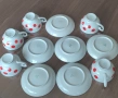 Комплект руски порцеланови чаши за чай, снимка 6