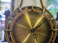 Стенен часовник Diehl Zodiac – Немски антикварен шедьовър от златната ера на дизайна, снимка 10