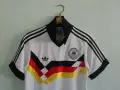 Germany 1988-1990-1991 Adidas originals trefoil ретро оригинална тениска фланелка Германия , снимка 3